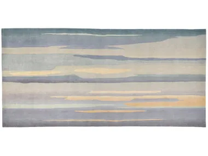 SKYSCAPE - Hand knotted graded wool and silk rug _ Deirdre Dyson